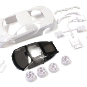 Carrosserie Honda NSX Kyosho Mini-Z + Jantes 2wd (A Peindre)