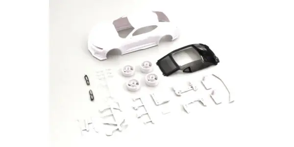 Bodyshell Chevrolet Camaro Zl1 Mini-Z + 2wd Rims (White Body)
