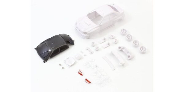 Carrosserie Subaru Impreza WRC 2002 Mini-Z + Jantes 4wd (A Peindre)