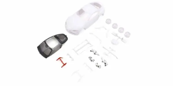 Bodyshell Toyota Gr Supra Mini-Z + 4wd Rims (White Body)