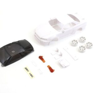 Carrosserie Nissan Skyline Gt-R R34 Mini-Z + Jantes 4wd (A Peindre)
