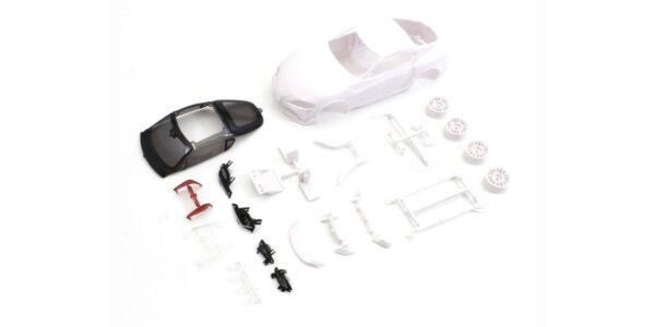 Carrosserie Toyota Gr Supra TRD Mini-Z + Jantes 4wd (A Peindre)