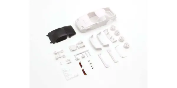 Bodyshell Mazda Savanna Rx-7 Fc3s Mini-Z + 4wd Rims (White Body)