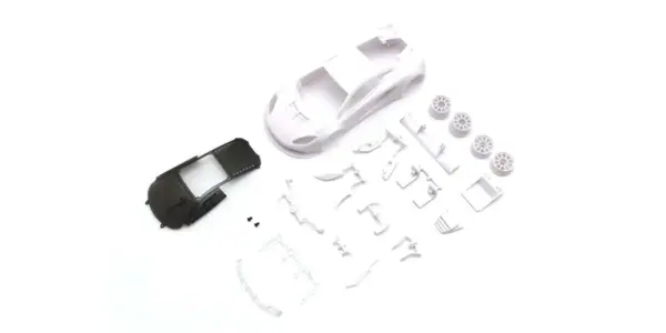 Bodyshell McLaren 12c Gt3 2013 Mini-Z + 2wd Rims (White Body)