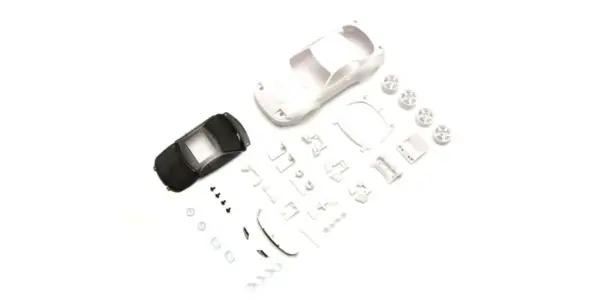 Bodyshell Toyota Celica Kyosho Mini-Z + 4wd Rims (White Body)
