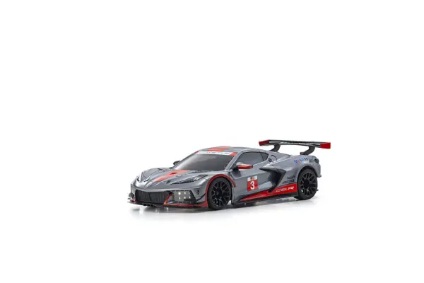Kyosho Autoscale Mini-Z Chevrolet Corvette C8r Gun Metal/Red (W-Mm)