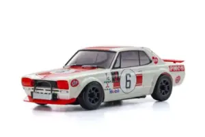Autoscale Mini-Z Skyline 2000gt-R Kpcg10 Racing'72 Red no.6 *Sp*