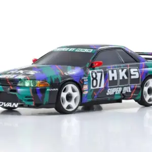 Kyosho Autoscale Mini-Z Skyline Gt-R R32 1993 HKS #87 (Ma020)