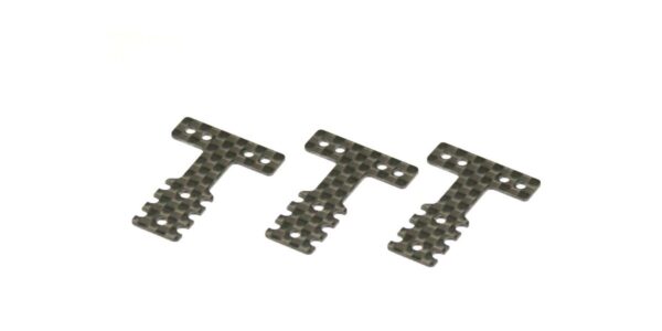 Platine De Suspension Carbone (T) Mini-Z Mr03 Mm-Lm (3) - Soft
