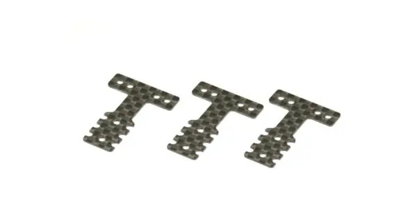 Carbon Rear Suspension Plate Set Mini-Z MR03 MM-LM (3) - Soft