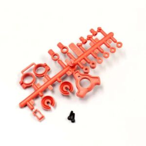 Pieces Plastique d'Amortisseurs Kyosho Optima - Rouge