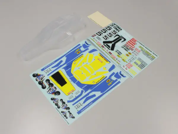 Body Shell Kyosho Optima