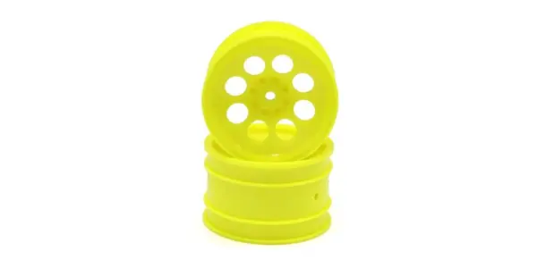 Kyosho Optima Yellow 2.0 Inches 8 Holes Wheel (2)