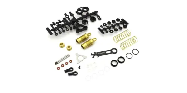 Front Shock Set Kyosho Turbo Optima - Mid (2) Gold