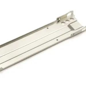 Silver Kyosho Turbo Optima lower plaque