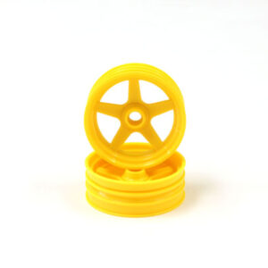 Jantes Avant Jaune 2.0 Inches (2) Kyosho Beetle 2014