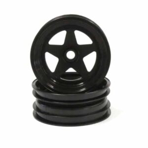 Jantes Avant Kyosho Scorpion 2014 (2) Noires 2.2 Inches