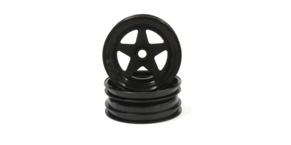 Jantes Avant Kyosho Scorpion 2014 (2) Noires 2.2 Inches