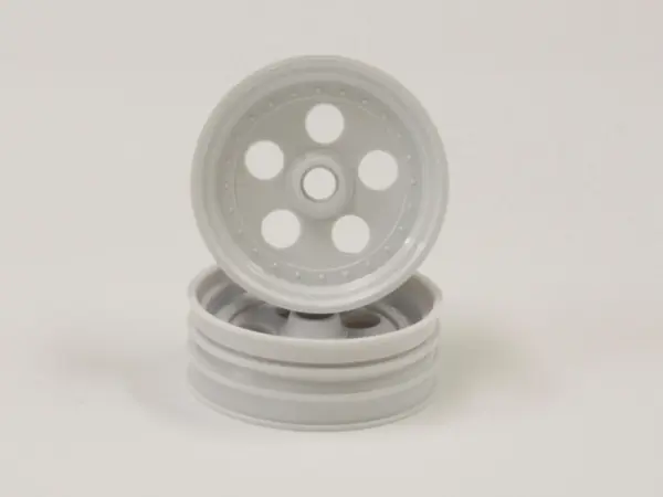 Front Wheel Kyosho Tomahawk-Ultima Jj (2) White 2.0 Inches
