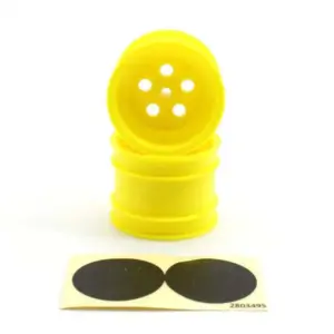 Yellow rims 1.7 inches (2) Kyosho Tomahawk