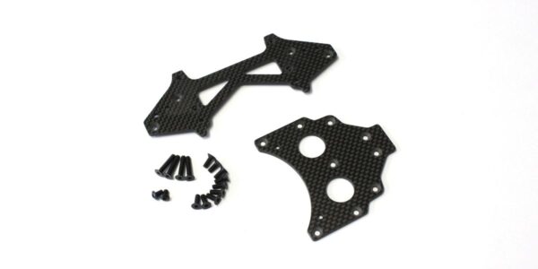 Plaque De Supension Arr. LWB Kyosho Scorpion 2014 (273mm-Carbone)