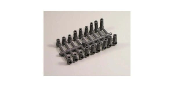 Chapes Dures 4,8mm (12) Kyosho Lazer Zx7
