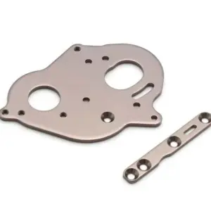 Kyosho Ultima engine plate - Gun Metal