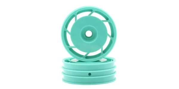 Jantes Avant 1:10 Kyosho Ultima 8d 50mm (2) - Peppermint Green