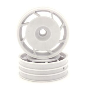 Jantes Avant 1:10 Kyosho Ultima 8d 50mm (2) - Blanches