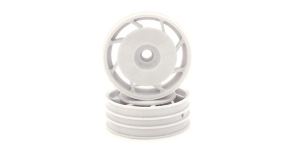Jantes Avant 1:10 Kyosho Ultima 8d 50mm (2) - Blanches
