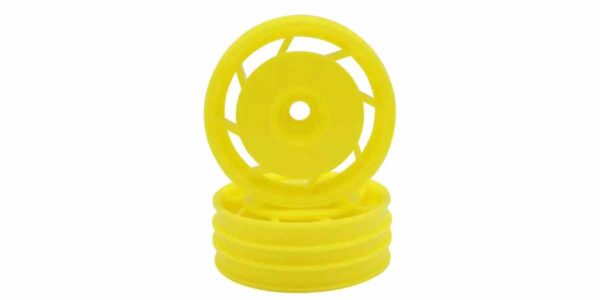 Jantes Avant 1:10 Kyosho Ultima 8d 50mm (2) - Jaune