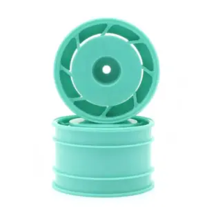 REAR rims 1:10 KYOSHO 8D 50mm (2) - Peppermint Green