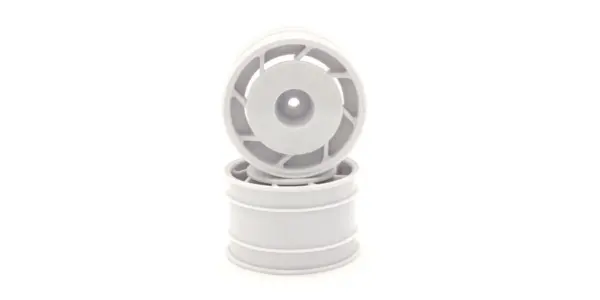 Kyosho 1:10 Ultima Rear Wheels 8d 50mm (2) - White