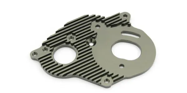 CNC Motor Plate Gun Metal Ultima Kyosho