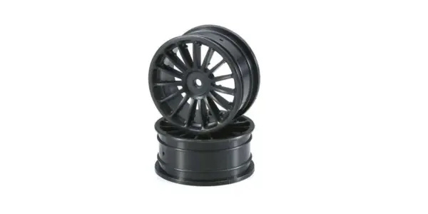 Wheel 15-Spoke 24mm Black Kyosho Fazer-Fw06 (2)