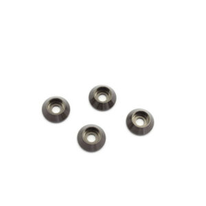 Rondelles Coniques 3mm Gun Metal (4)