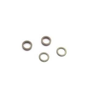 Entretoises Aluminium 5x7x1mm (2) - Gun Metal