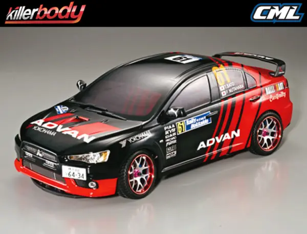 Killerbody Mitsubishi Lancer Evo X Finished Body Racing