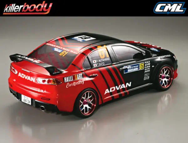Killerbody Mitsubishi Lancer Evo X Finished Body Racing