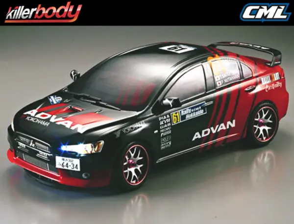 Killerbody Mitsubishi Lancer Evo X Finished Body Racing