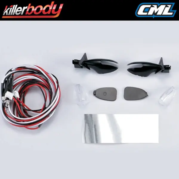 Killerbody Wing Mirror W/Led Unit Set