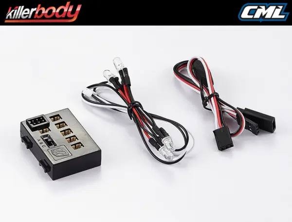 Killerbody Led Light System W/Control Box (4 Leds)