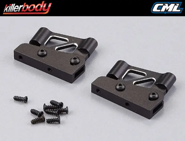 Killerbody Rear Wing Mount 1/7 (Cnc Aluminum)