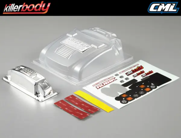 Killerbody Modified Hood & Front Fender/Bumper Set 1/10 Mt