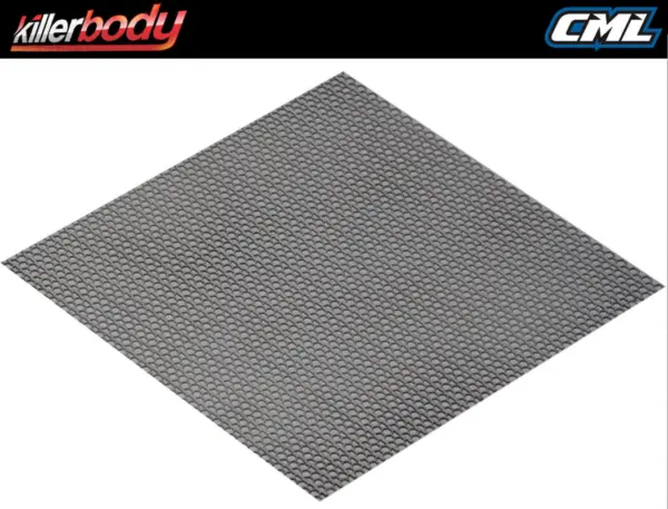 Killerbody S/Less Steel Modified Air Intake Hexagon Mesh BLK