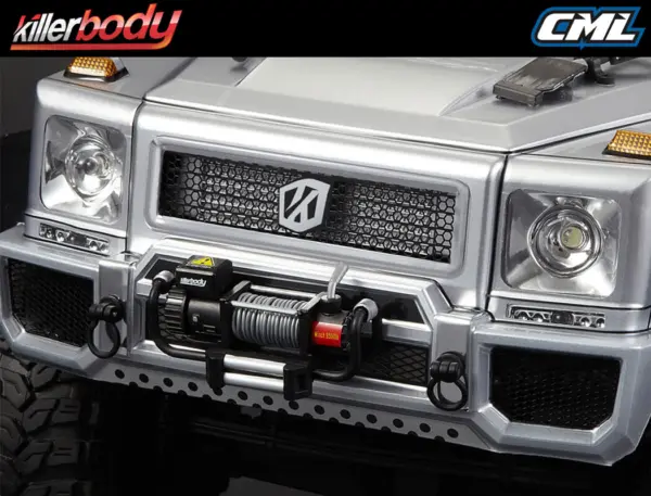 Killerbody S/Less Steel Modified Air Intake Hexagon Mesh BLK