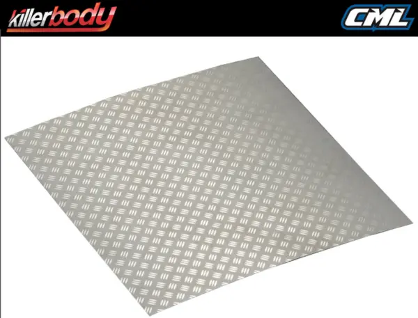 Killerbody Stainless Steel Modified Chequer Plate Silver
