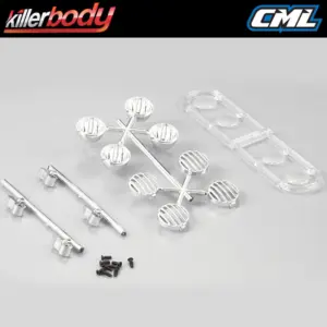 Killerbody Chrome Light Set for Roof Rack Type A