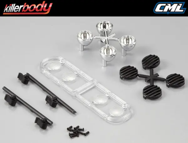 Killerbody Black Light Set for Roof Rack Type B – view 2