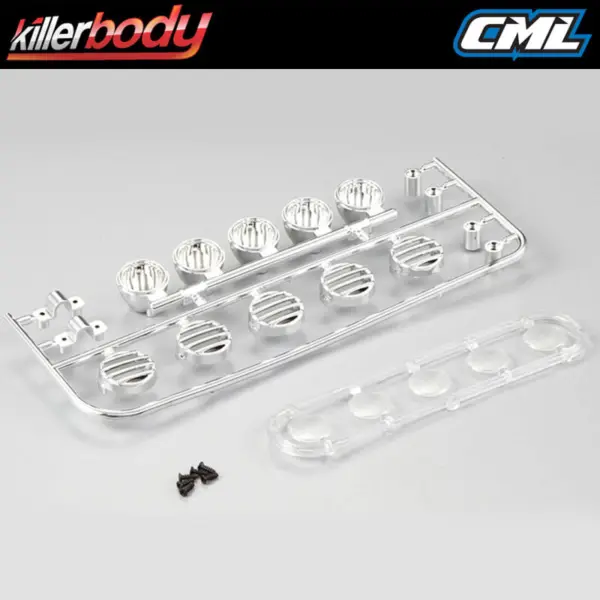 Killerbody Chrome Light Set for Roof Type A